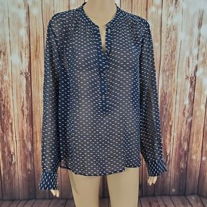 J.Crew Sheer Blouse 12